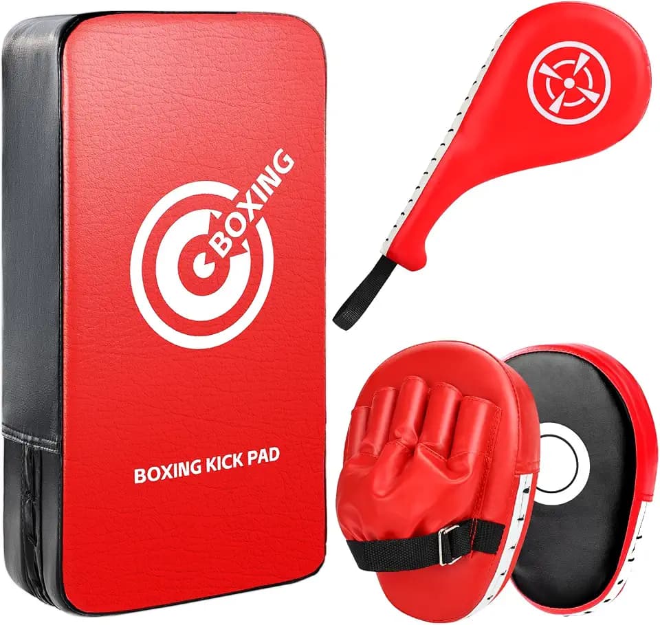 NZQXJXZ Kinder Kickpad Trainingsset für Boxen, Schläge und Tritte
