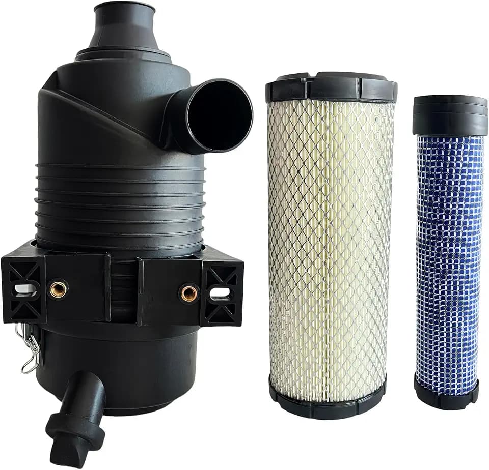 G057512(P821575-P822858) Air Cleaner with Filters Compatible with Donaldson FPG Radial Air Filter Housing Cap G057512(P821575 P822858) Air Cleaner（Short straight head）