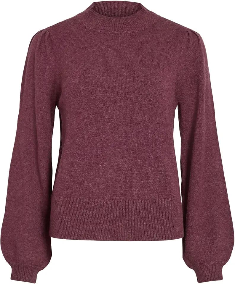 Vila Damen Viril Turtle-nk Balloon L/S Top - Noos Viril Turtle-Nk Balloon L/S Top - Noos (1er Pack)