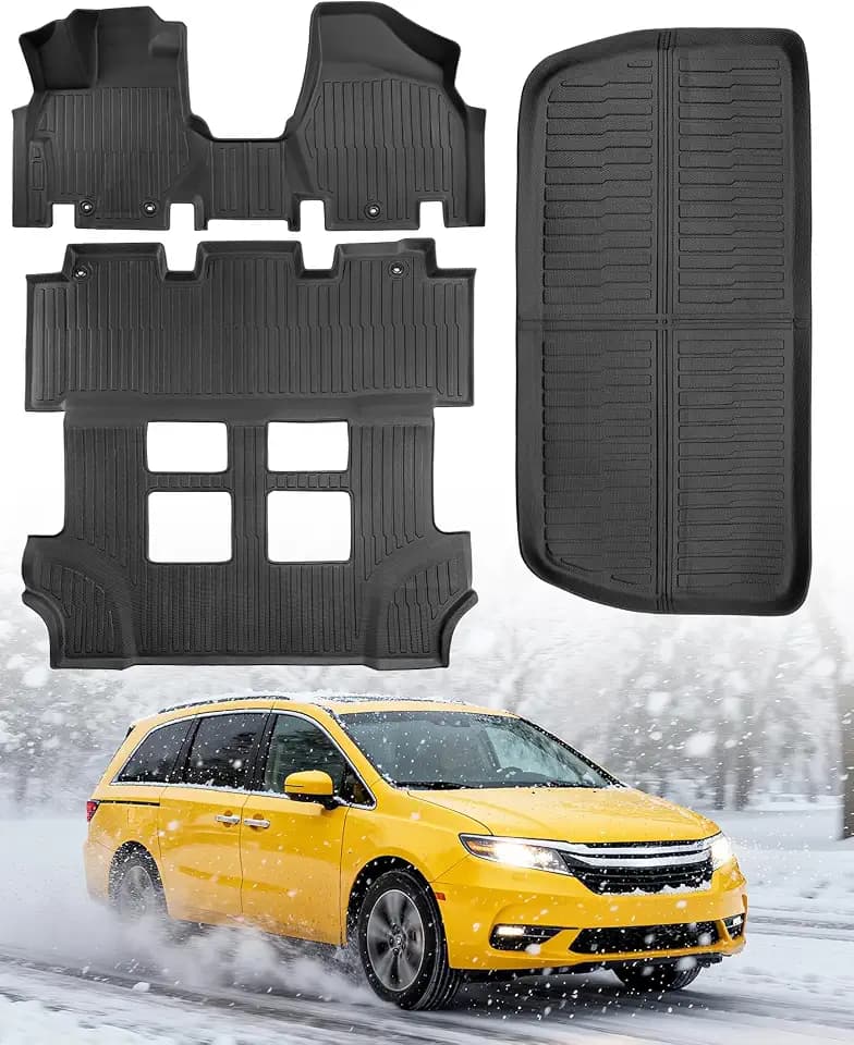 Floor Mats for Honda Odyssey 2011 2012 2013 2014 2015 2016 2017