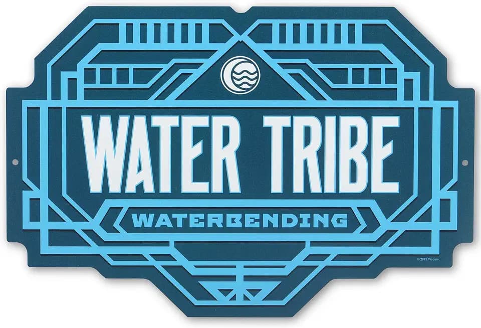 Avatar The Last Airbender Water Tribe Metal Wall Decor
