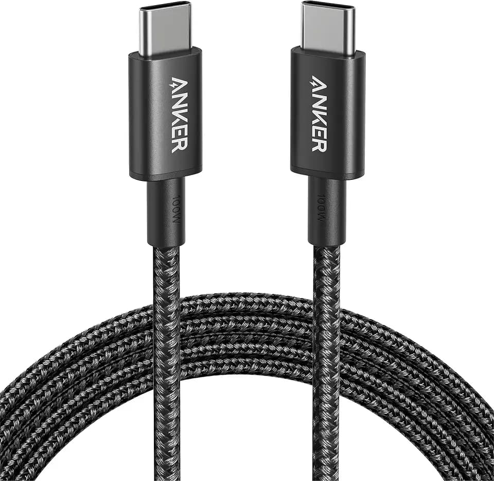 Anker 100W USB C Kabel PD 3.0 Schnellladen [1,8m], Schwarz