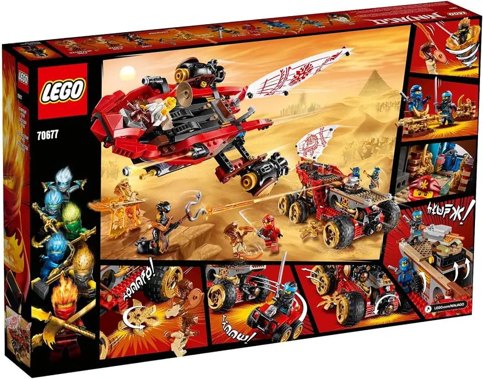 LEGO Ninjago 70677 Wüstensegler, Bauset