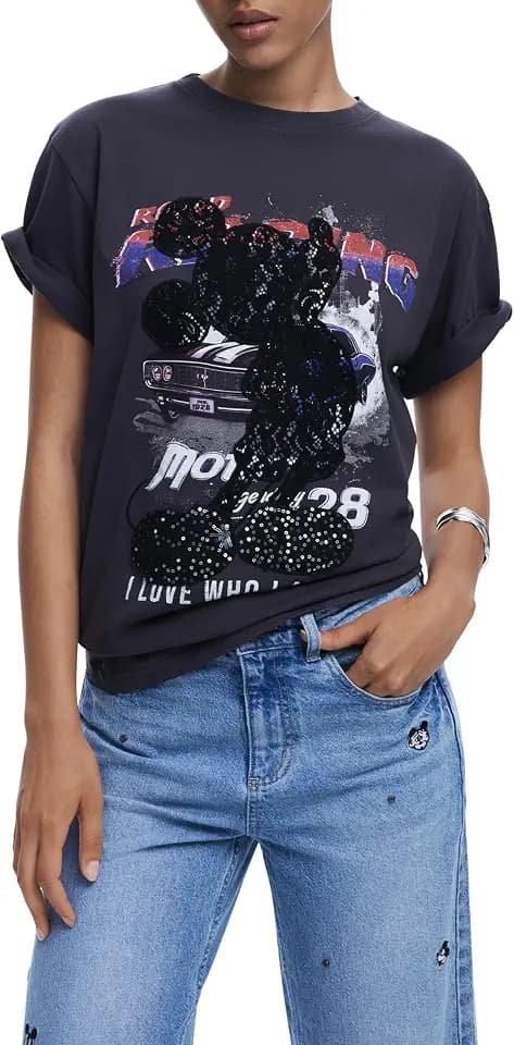 Desigual Damen 25wwtk56 Bluse (1er Pack)