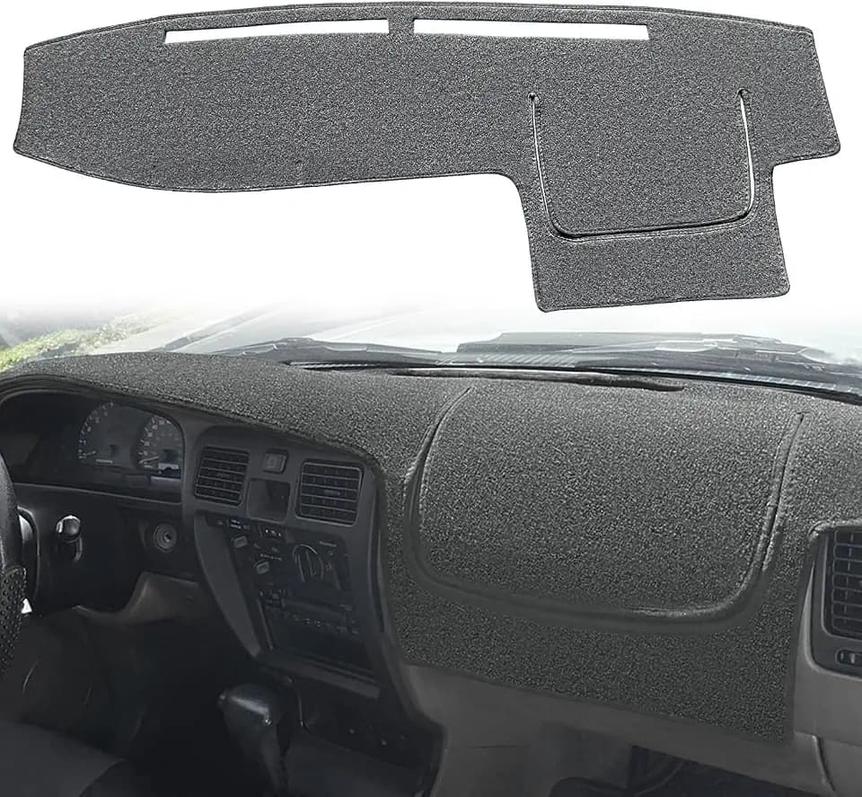 Yiz Dash Cover Mat Custom Fit for Toyota 4Runner 1996-2002 (Dark Gray) J84