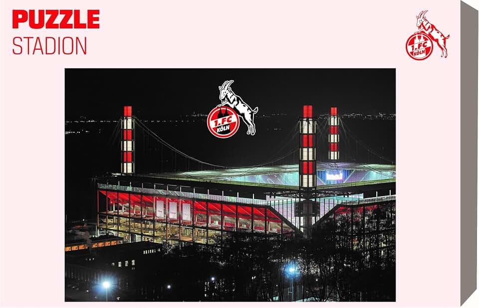 1. FC Köln 1000-Teile-Puzzle Stadion