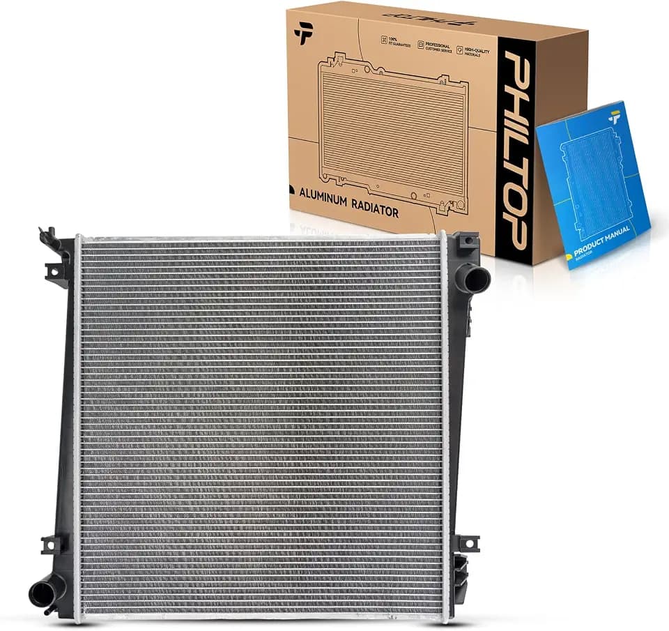PHILTOP CU2342 Radiator 23-11/16"Core Compatible With 2002-2005 Explorer, Mountaineer