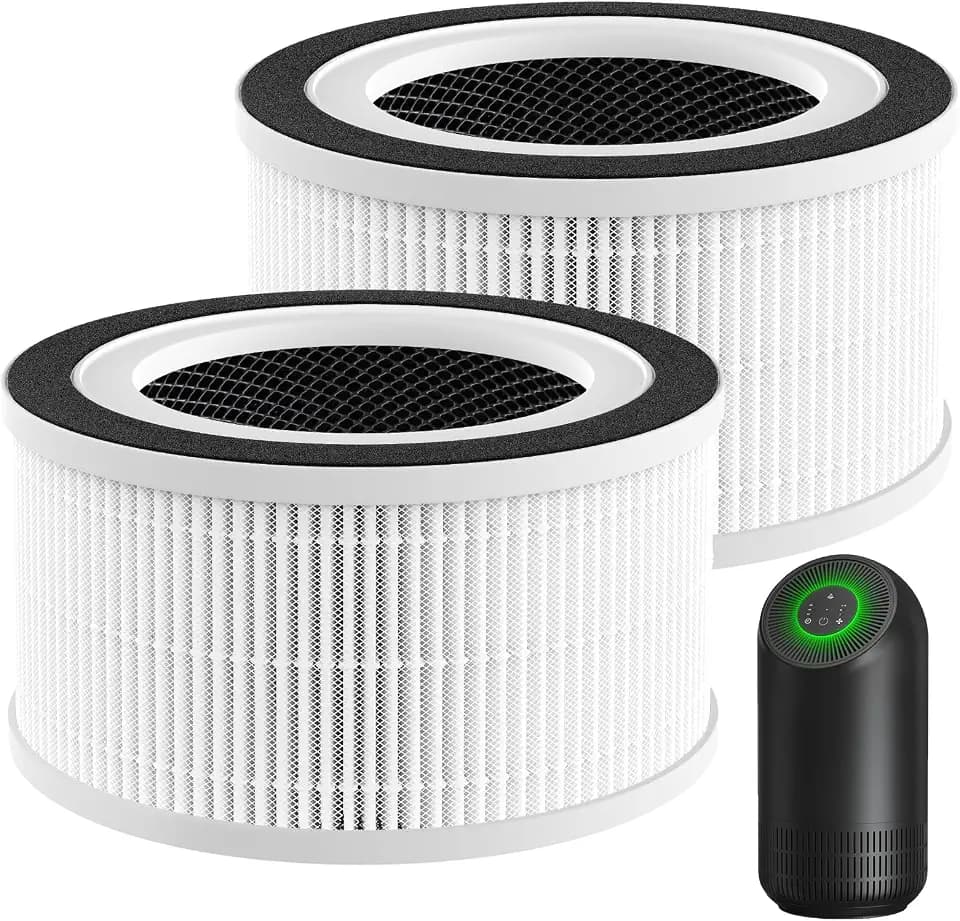 2 Pack Replacement Filter for Afloia Fillo/Halo/for Mooka Allo