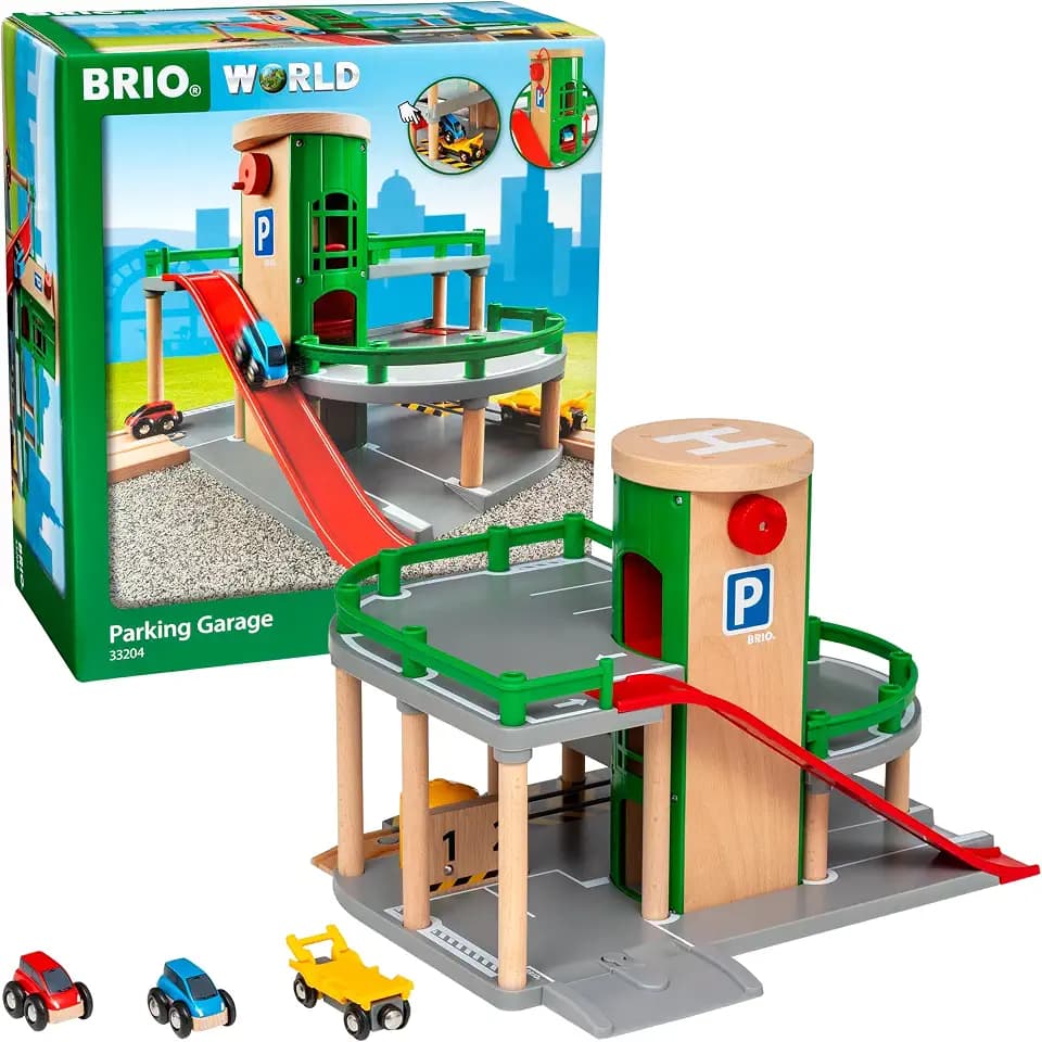 BRIO World Parkhaus, Straßen & Schienen - Spielzeug ab 3 Jahre