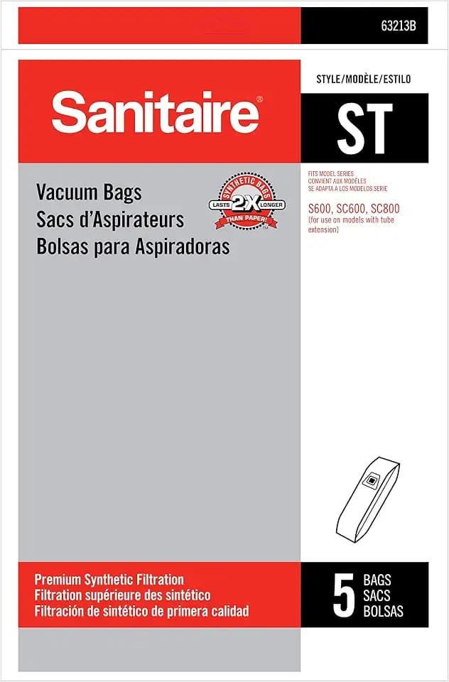 5PK ST Style Sanitaire Vacuum Bag