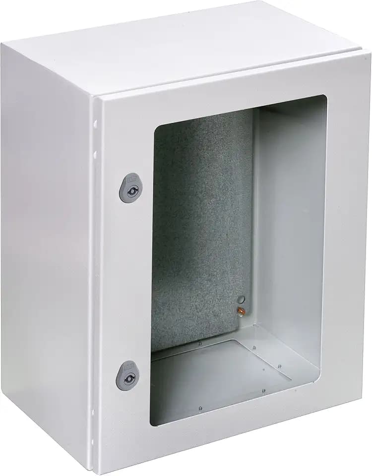 IDE gnt404020 Surround-metallisch. Tür transparent, IP66, RAL7035