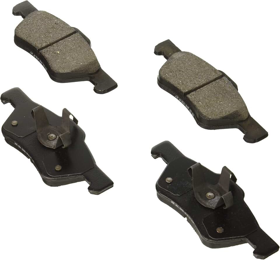 BOSCH BE1047H Blue Ceramic Disc Brake Pad Set with Hardware - Front