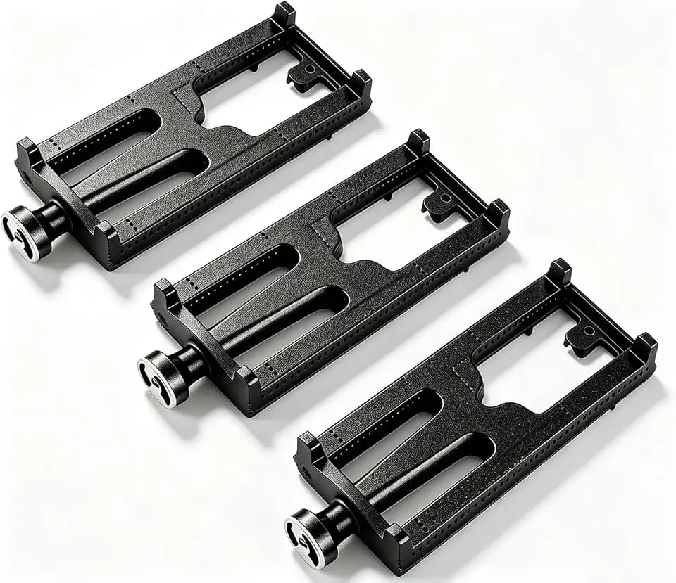 Shengyongh CC22701 (3-Pack) 16" Cast Iron Burners Replacement for DCS 27, 27 Series, 27A-BQRSS, 27A-BQSSN, 27ABQ, 27ABQR, 27BQ, 27BRQ, 27FS-BQFN, BG27BQL, BQA27BQRL, DCS27-BQ, DCS27-BQR