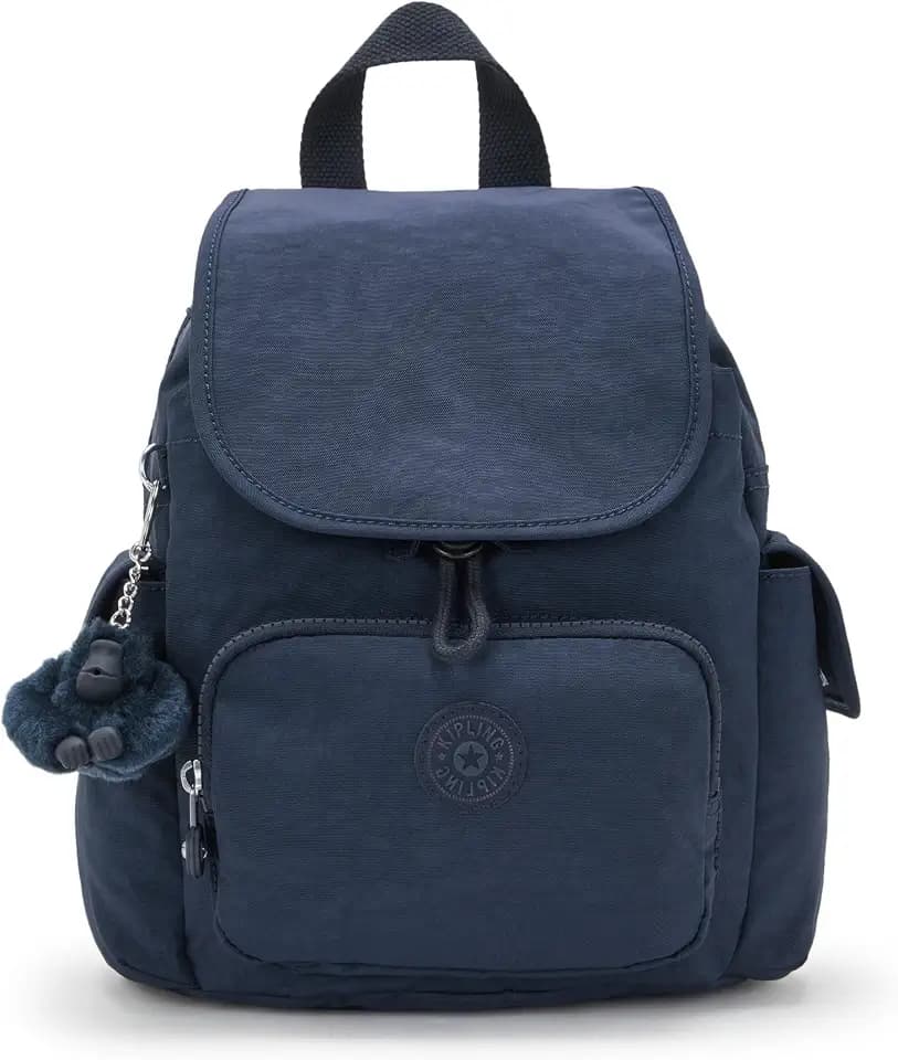 Kipling City Pack Mini Rucksack leicht kompakt Reise-Tagesrucksack, BLUE BLEU 2