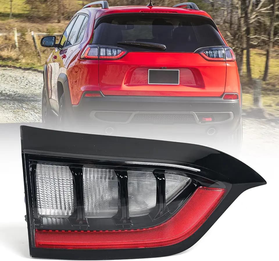 Huray Inner Left Tail Light for Jeep Cherokee 2019-2023