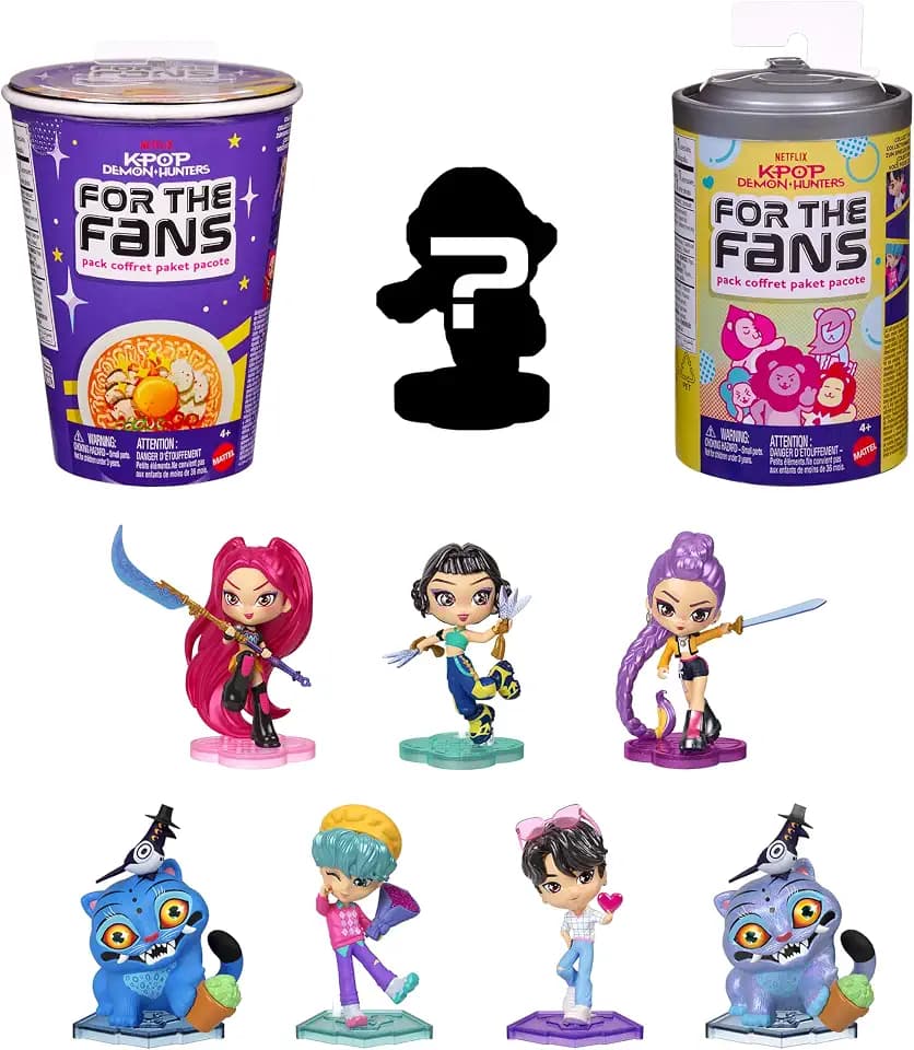Mattel Kpop Demon Hunters 4-inch Collectible Figure (Styles May Vary)