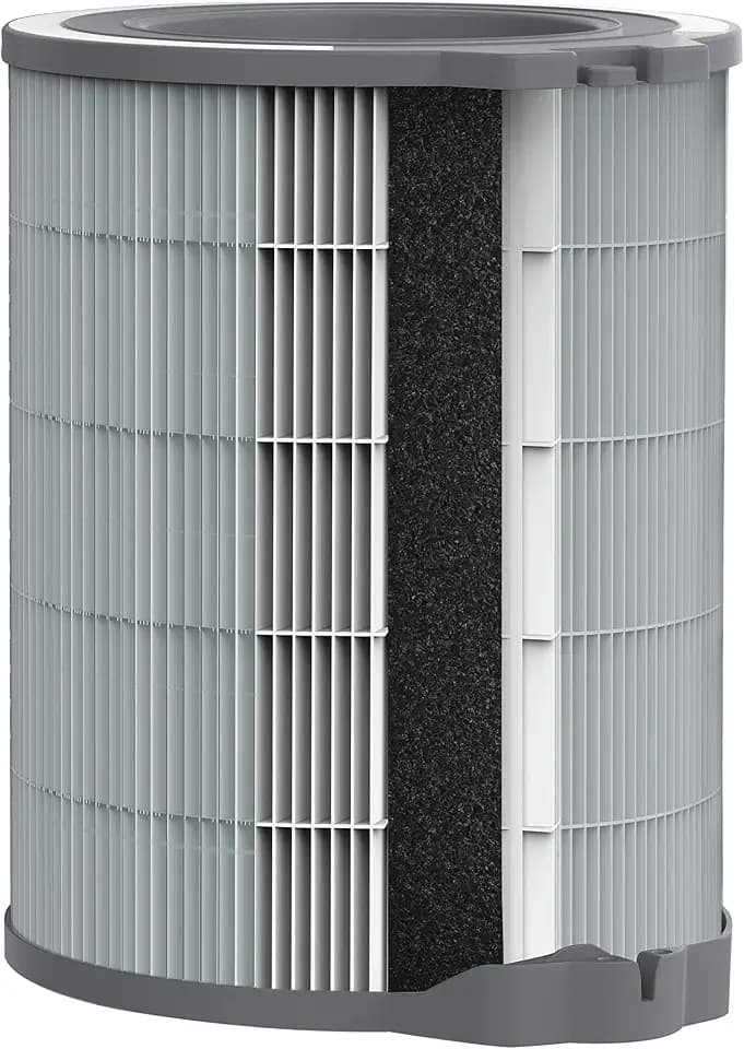 Hoover U97 H-Trifilter Luftreinigerfilter, Original, Pure HEPA, Aktivkohle, Kompatibel mit Hoover H-Purifier 300 Luftreiniger