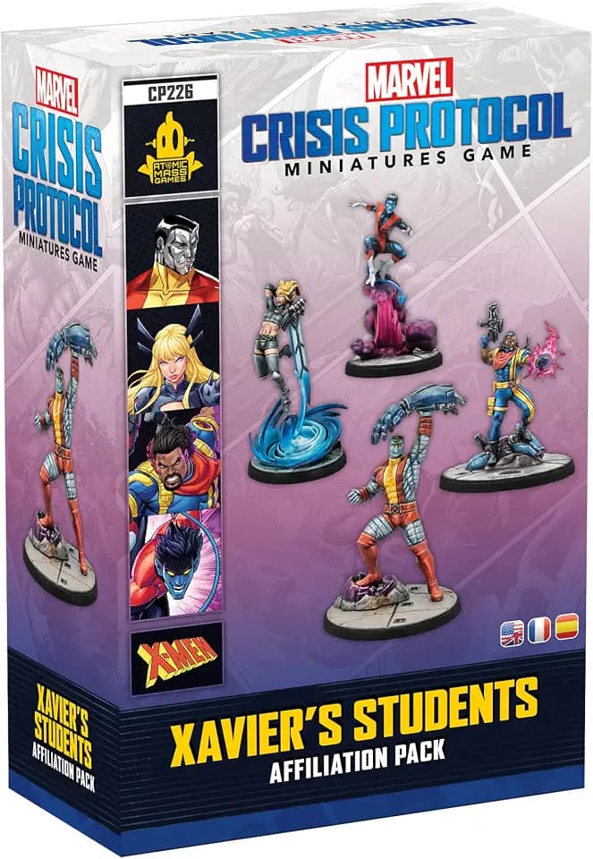 Asmodee, Marvel: Crisis Protocol – Xavier’s Students, Affiliation Pack