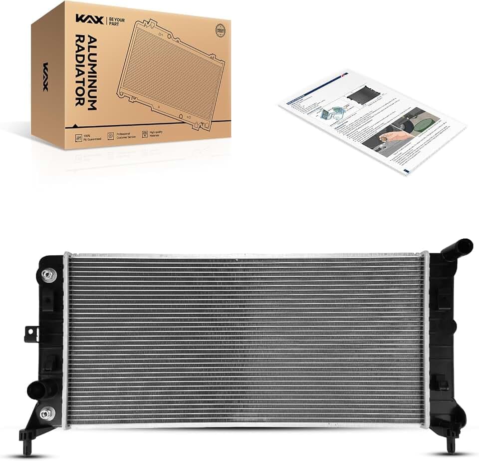 KAX CU13326 Engine Radiator, Compatible with 2012-2016 Impala 3.6L, 2014-2016 Impala Limited, (w/o Police Package)