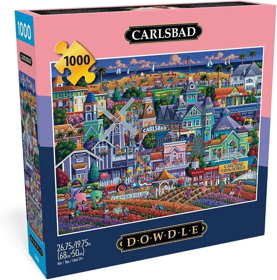 Buffalo Games Eric Dowdle, Carlsbad, 1000 Piece Jigsaw Puzzle for Adults