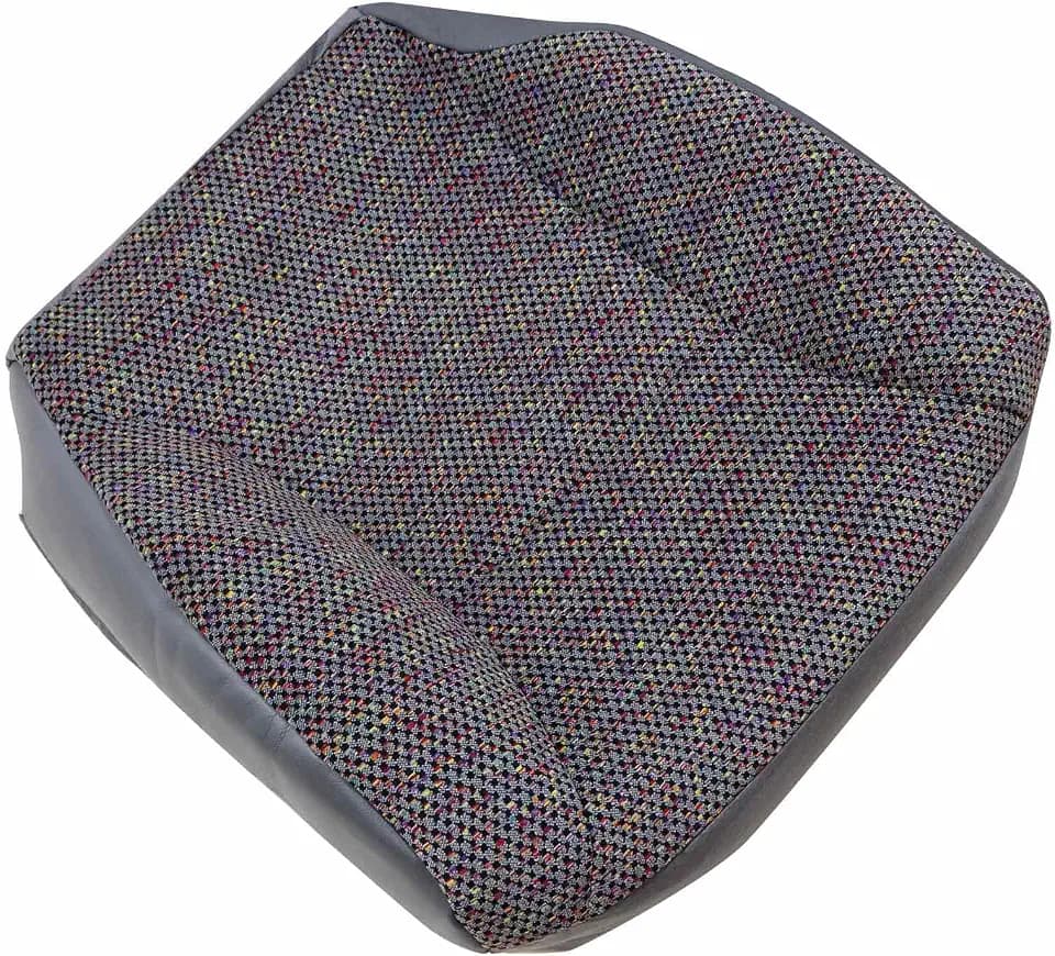 SecosAutoparts Gray Driver Side Bottom Replacement Seat Cover Fabric Cloth Compatible with Dodge Ram 1500 2500 3500 4500 5500 1998 1999 2000 2001 2002