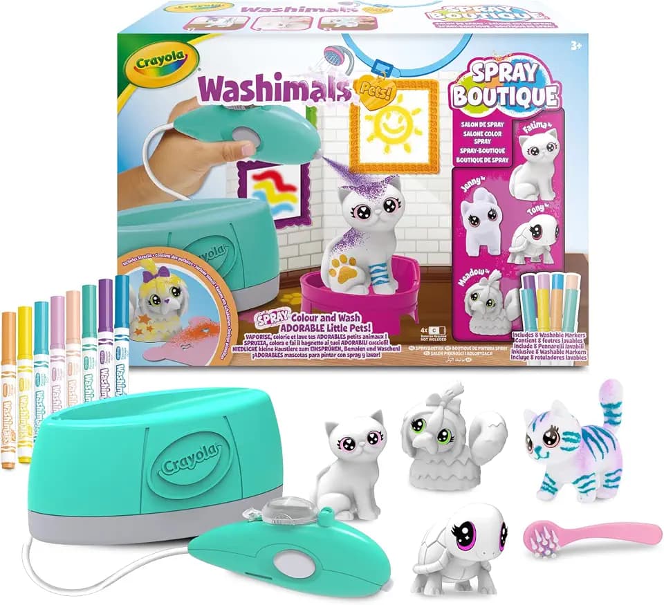 CRAYOLA, Wahimals Pets, Sprühboutique, ab 3 Jahren