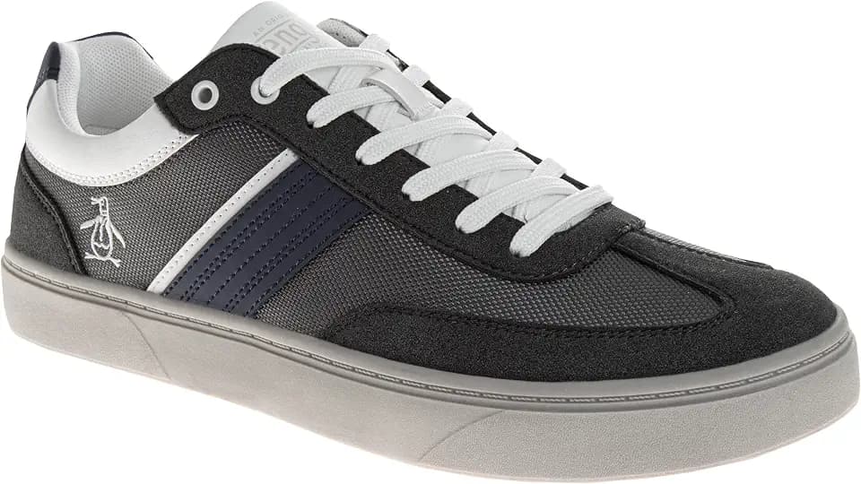 Original Penguin Men Casual Sneakers Stylish Low-Top Tennis Shoes Adults Size 8-12 US Men