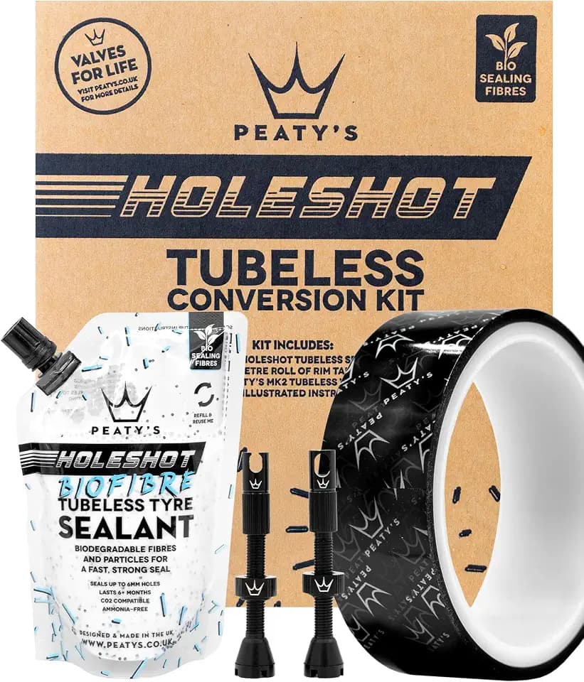 Peaty's Holeshot Tubeless Conversion Kit