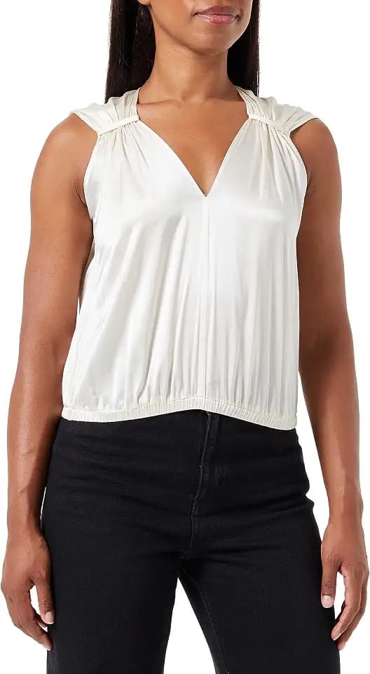 Pinko Damen Procursore Top Satin Stretch Mode-Weste