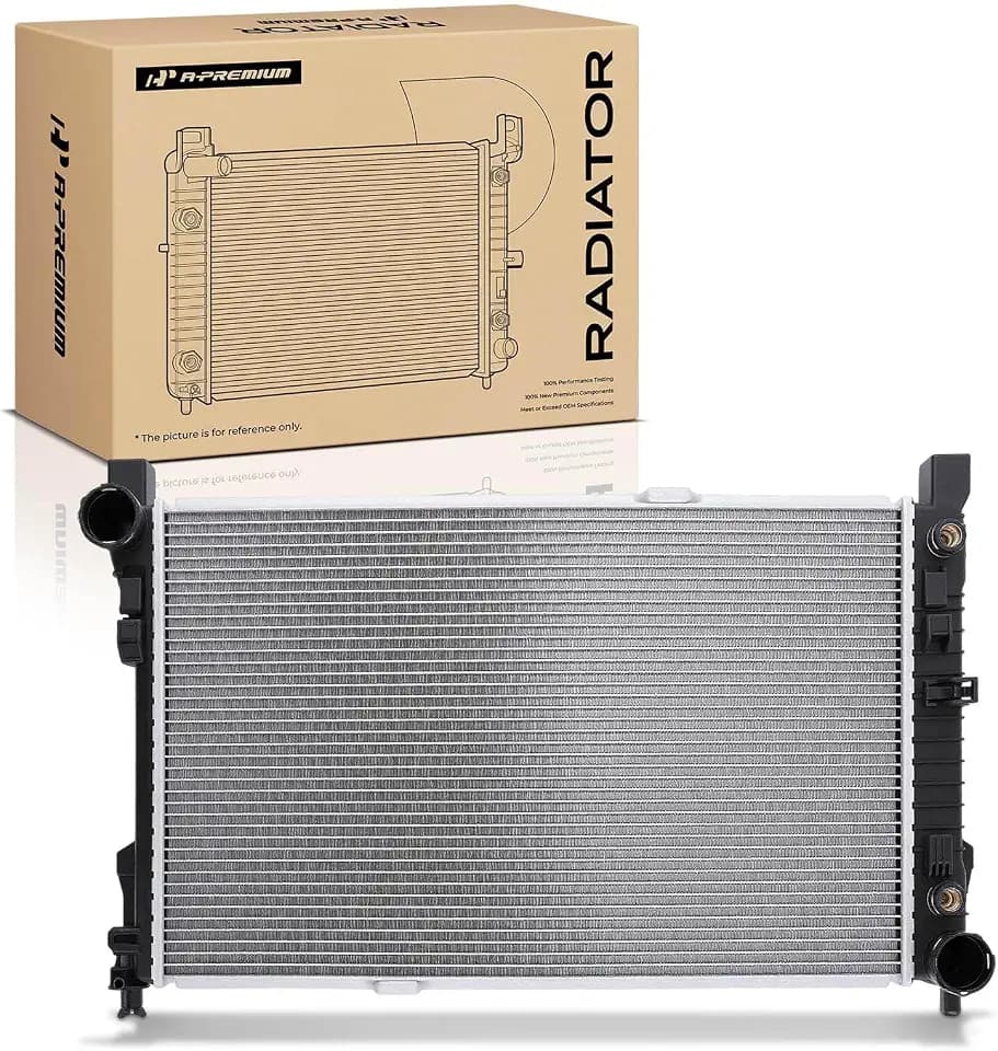 A-Premium Engine Coolant Radiator Assembly with Transmission Oil Cooler