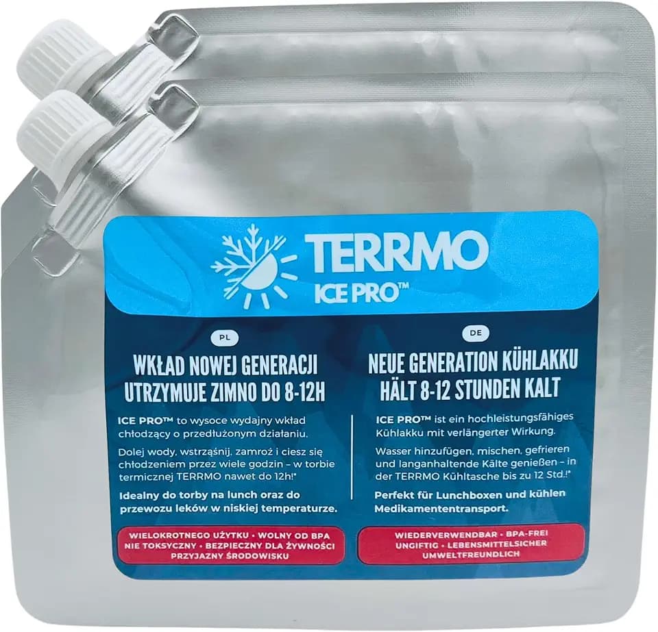 Ice Pro™ 1-4er Pack Premium Kühlakkus für Kühltasche, Kühlbox, Kühlrucksack | Extra Lange Kühldauer 24h bis 72h | Wiederverwendbar, Hochleistungsfähig Kühlelemente, kühlpack | Groß XXL & Klein