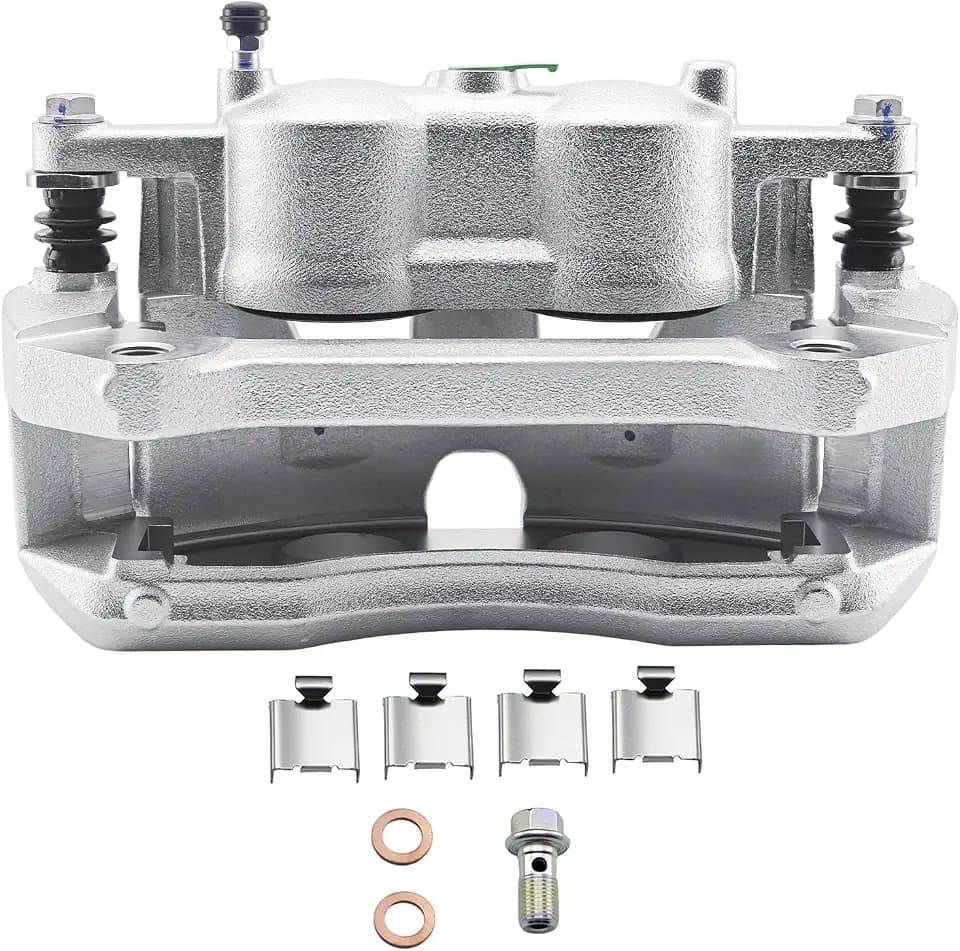 Betthand Front Right Brake Caliper Fit for 2012-2020 Ford F150, 2.7/3/3.3/3.5/3.7/5/6.2L, 18B5404, FRC12615, CL3Z2B120A, CL3Z2B120B, FL3Z2B120A, FL3Z2B120B, FL3Z2B120C, JL3Z2B120B, 19336876