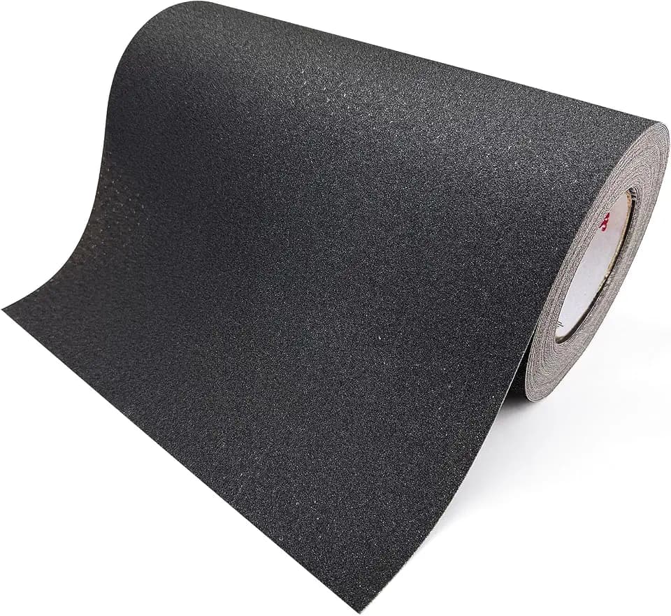 S&X Anti Slip Tape 12in x 60ft Grip Tape for Stairs & Floors, Patterned