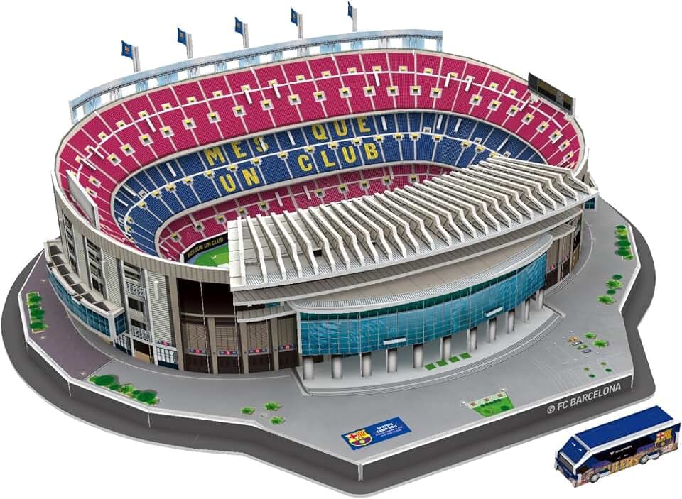 Sockers Banbo Toys Spotify Camp NOU (FCB) Stadion 3D Puzzle