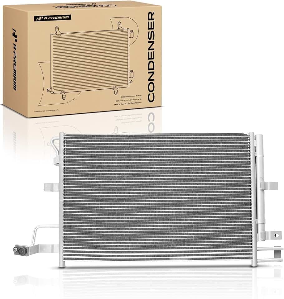 A-Premium Air Conditioning Condenser Compatible with Ford