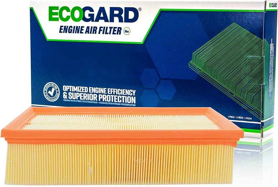 ECOGARD XA10469 Premium Engine Air Filter | Fits 2018-2025 Volkswagen Tiguan 2.0L; 2019-2026 Audi Q3, Jetta 2.0L; 2015-2018 Golf, Golf SportWagen 1.8L