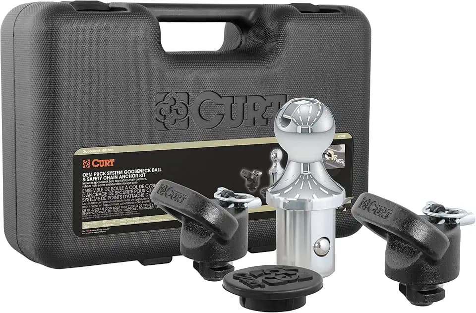 CURT 60618 OEM Puck Gooseneck Hitch Kit for Ram 2500 and 3500