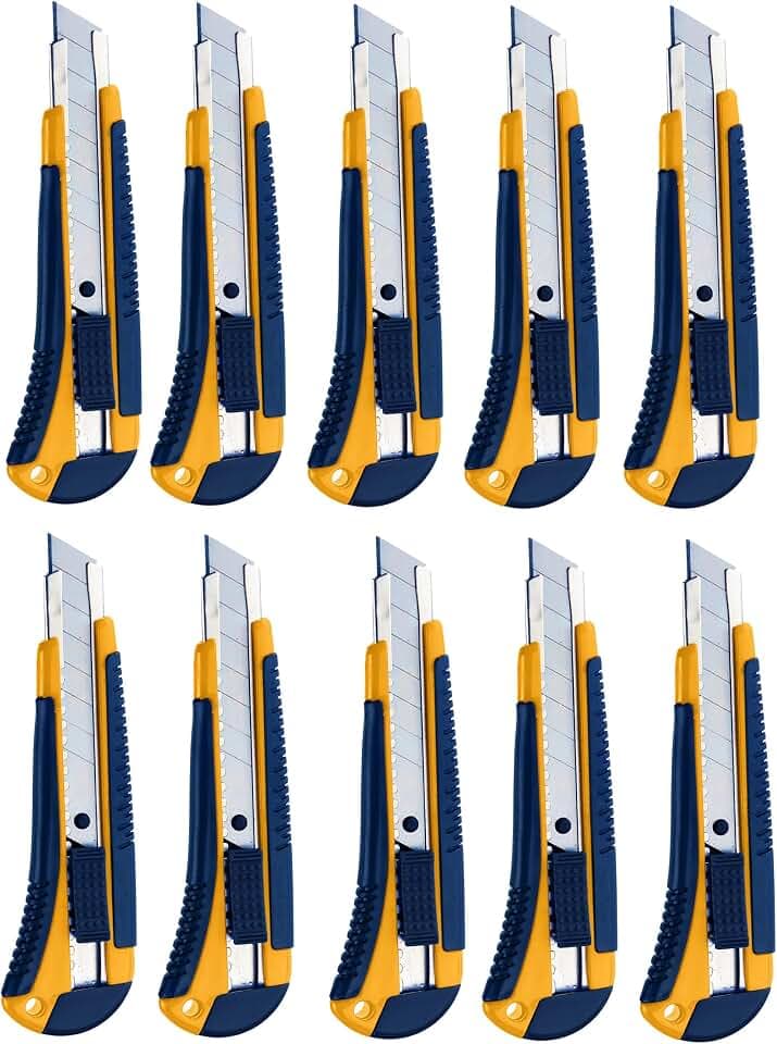 Alco-Albert - Cuttermesser 18 mm, Universalmesser 10 Stück