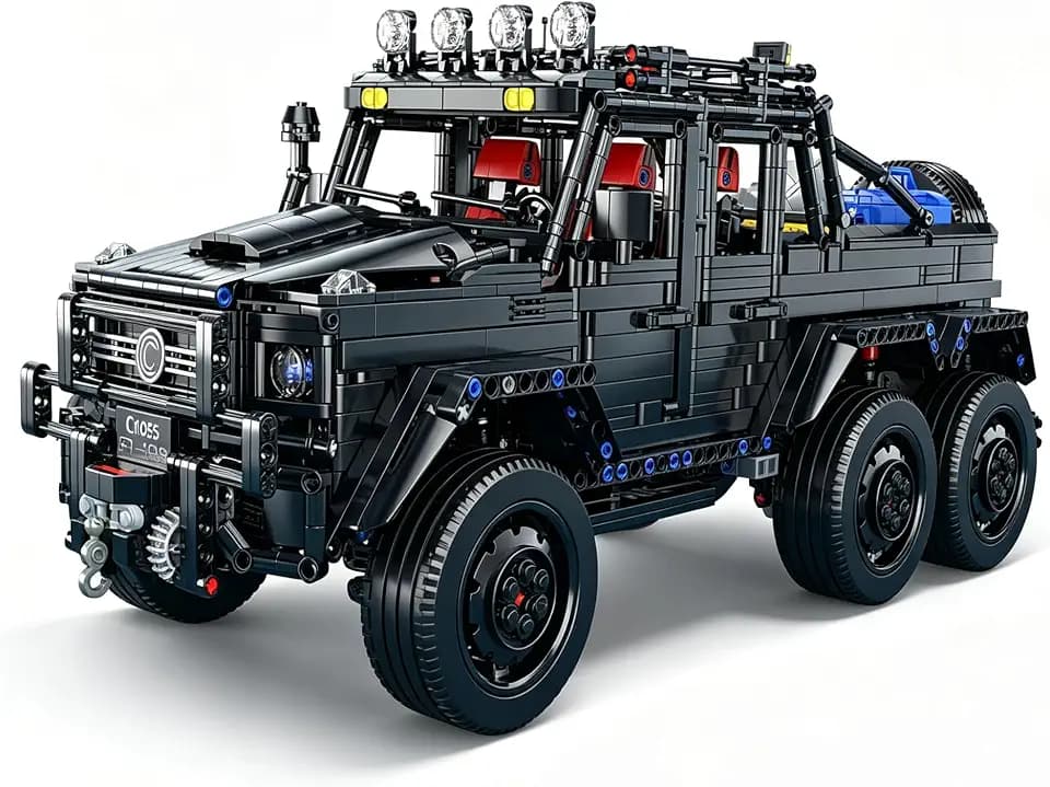 but 1:8 da Ben Scale Car Building Block Set