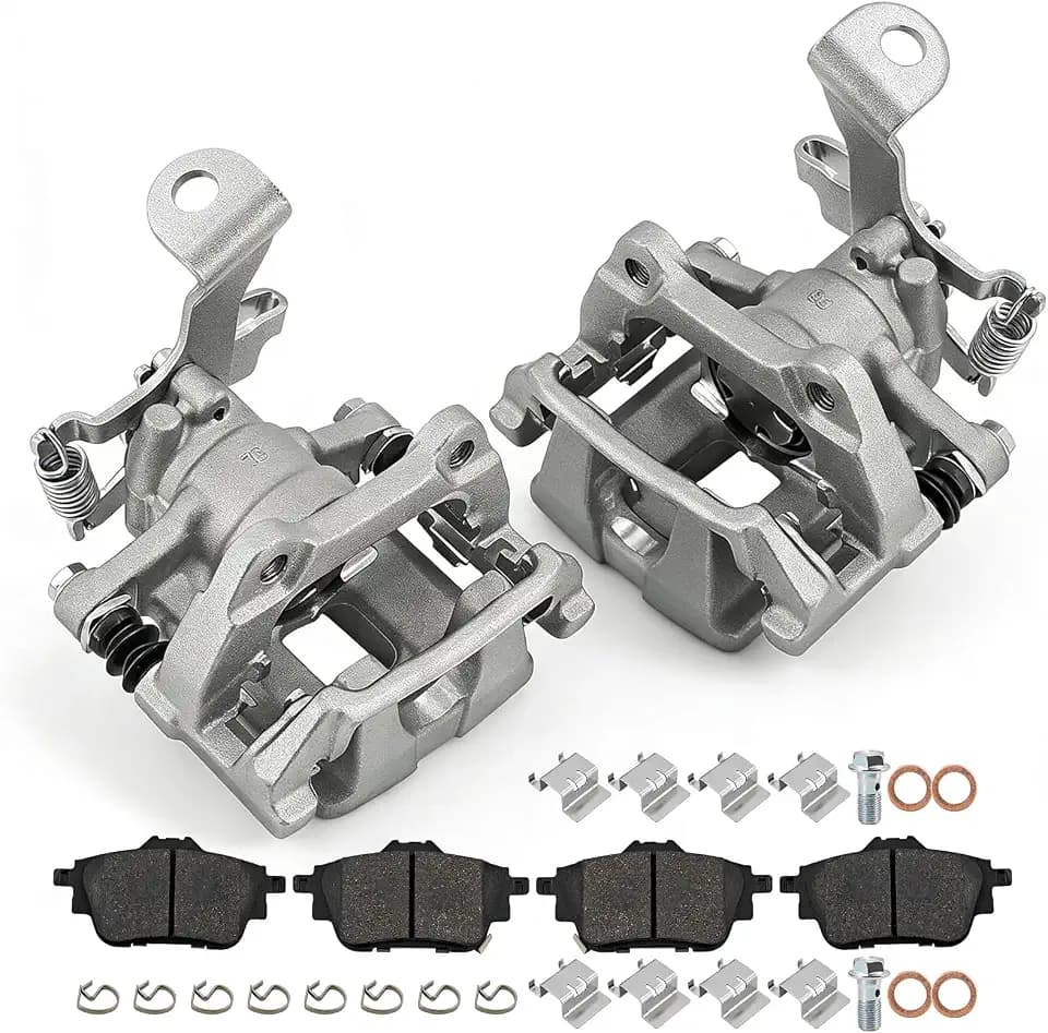 Rear Pair Brake Caliper Kit for Nissan Sentra 20-25 2.0 S SR SV