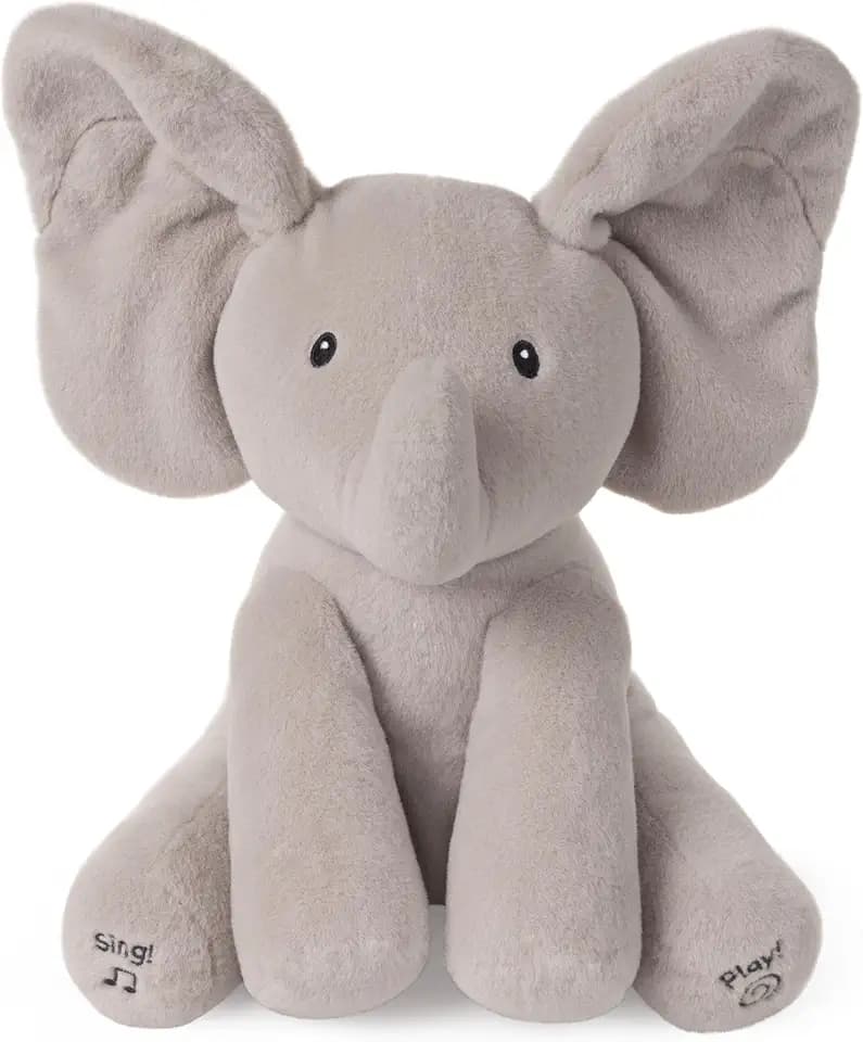 GUND Baby Flappy Elephant 12-Inch Interactive Animated Musical Baby Toy