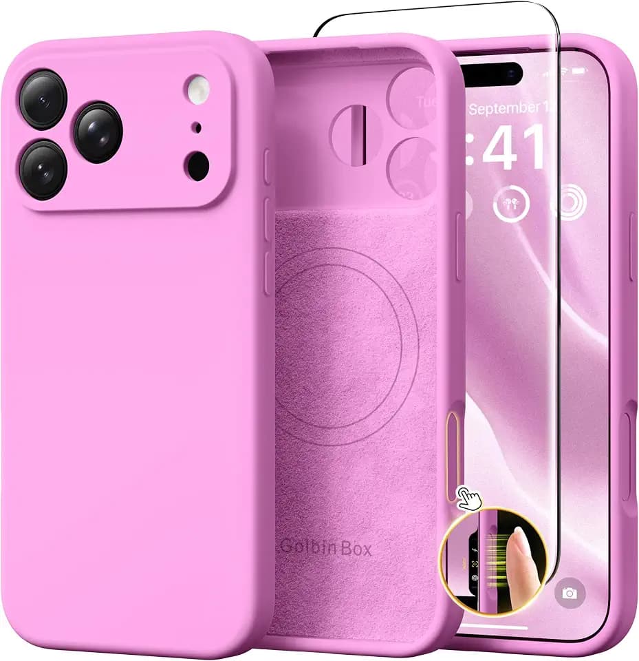 GolbinBox for iPhone 18 Pro Max Case/17 Pro Max Case, Cherry Blossom