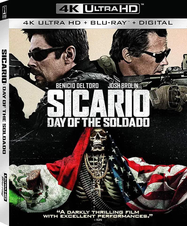 Sicario: Day of the Soldado - 4K + Blu-ray + Digital