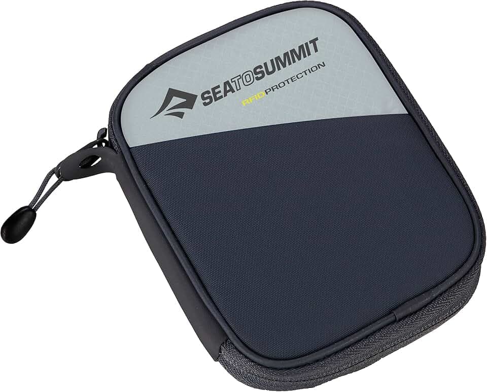 Cartera de viaje RFID S gris, High Rise