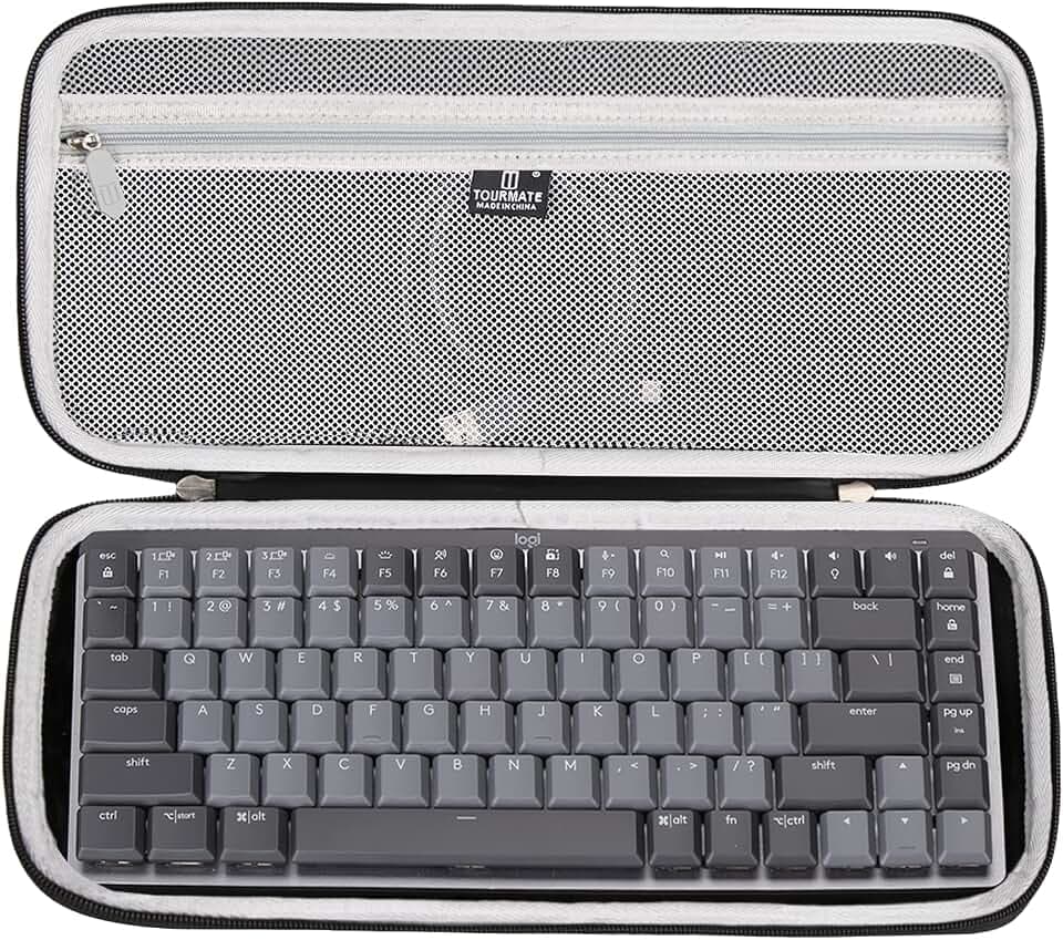 Tourmate Hard Storage Case for MX Mechanical Mini Wireless Lighting Keyboard