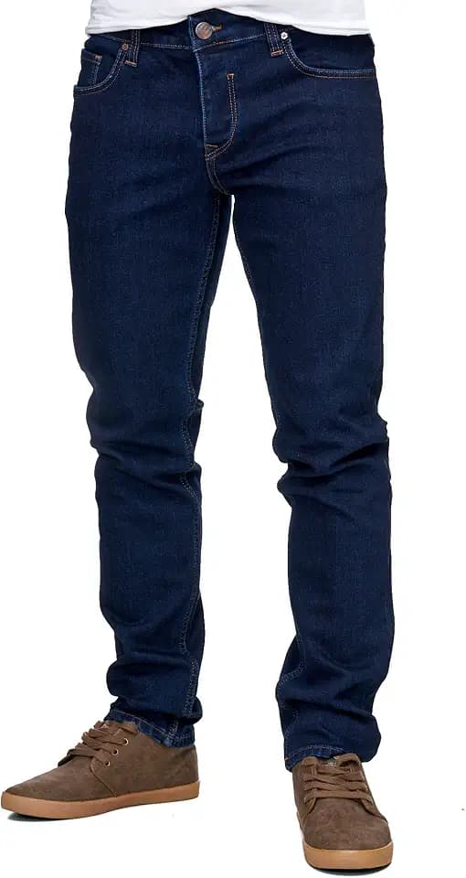 Reslad Jeans-Herren Slim Fit Basic Style Stretch-Denim Männer Jeans-Hose RS-2063