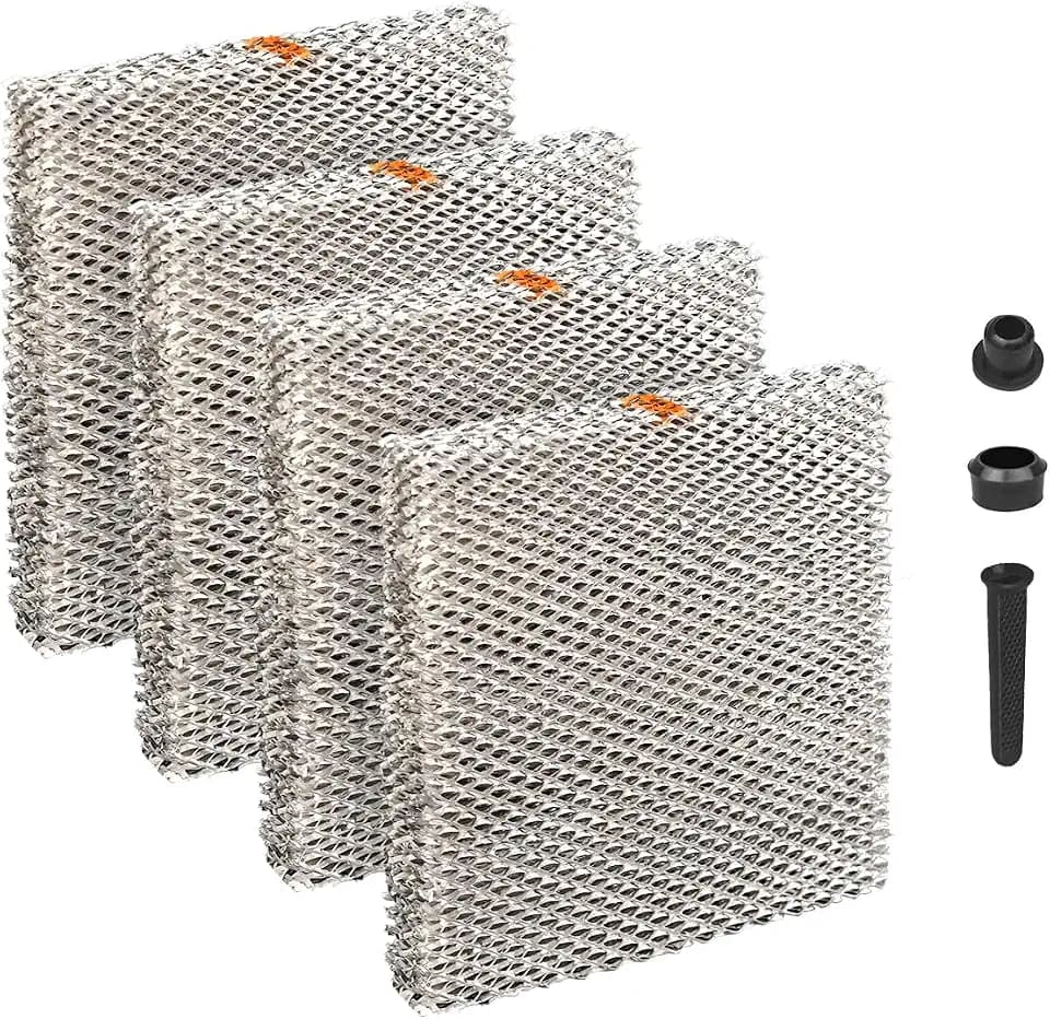 A10 Water Panel Humidifier Filter Replacement Compatible with AprilAire Whole-HouseHumidifier Models110 220 500 500A 500M 550 558 and HC22P Replacement Wicking Humidifier Filter 4 Packs