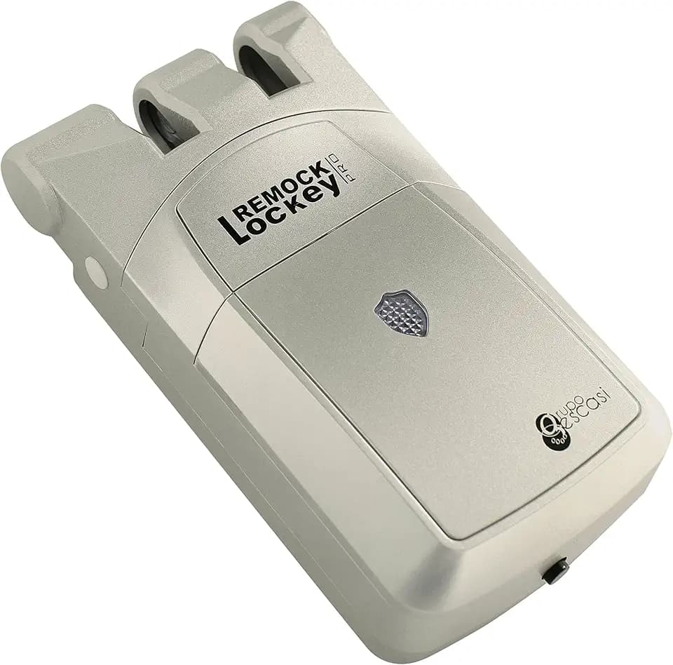 REMOCK RLP4G Unsichtbares Sicherheitsschloss mit 4 Handgriffen, 3 V, Gold