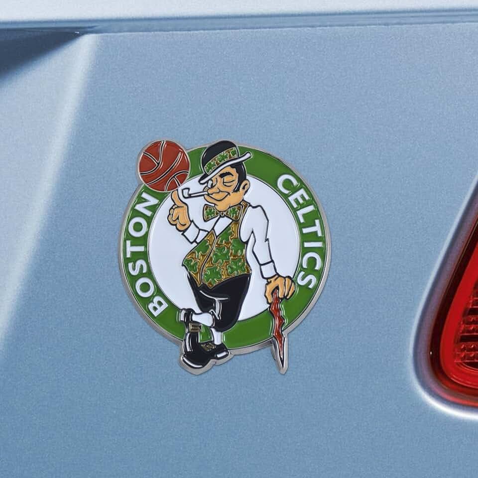 FANMATS NBA 3D Color Metal Emblem, Diecut Team Logo Auto Emblem