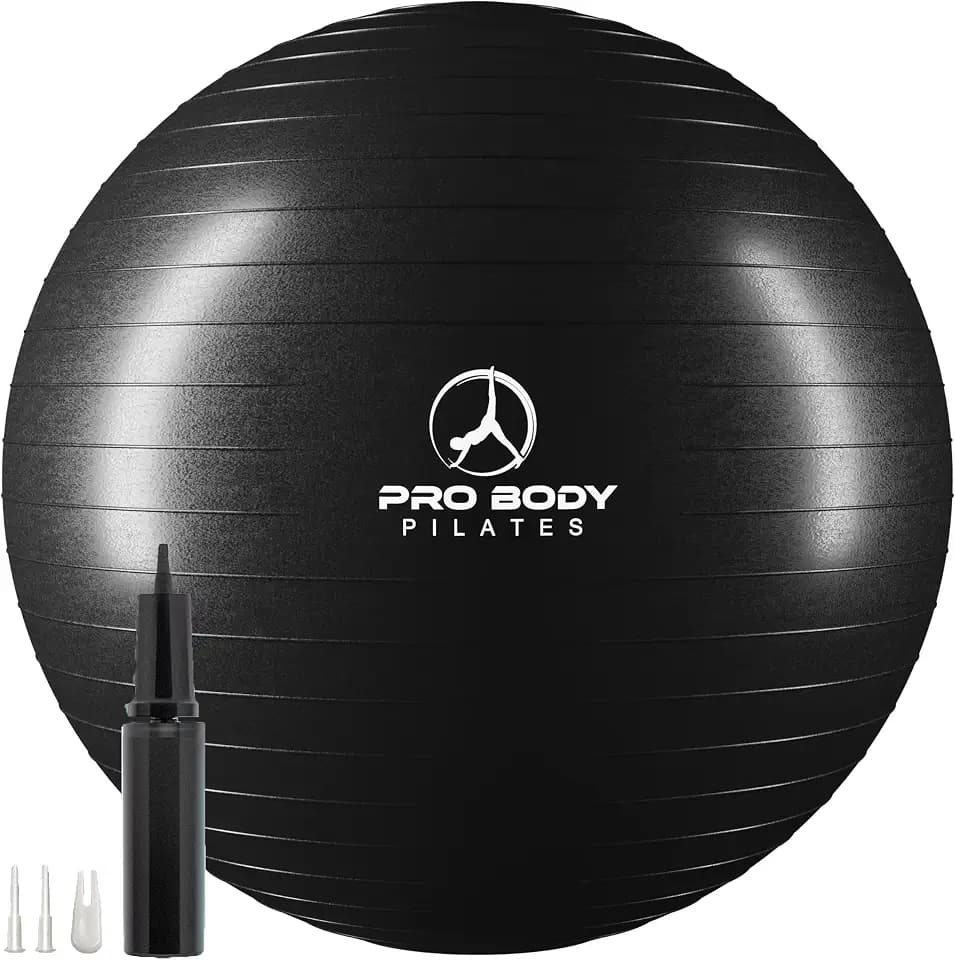 ProBody Pilates Yoga Ball - Gym Grade Exercise Ball